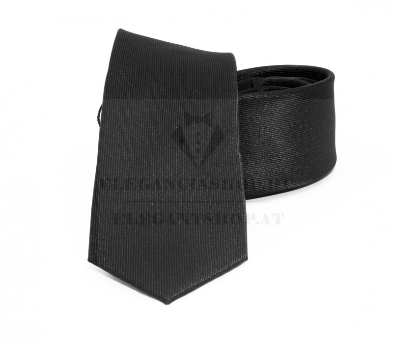 Goldenland slim nyakkendő - Fekete