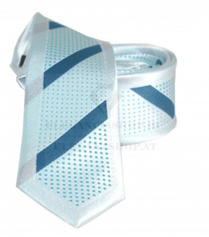 Goldenland slim nyakkendő - Menta csíkos