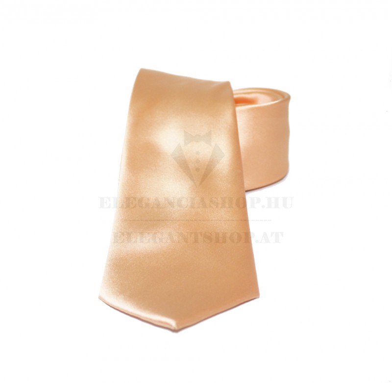 NM Szatén nyakkendő - Barackpúder