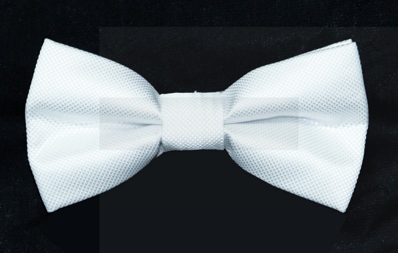 NM Gyerek csokornyakkendő - Fehér