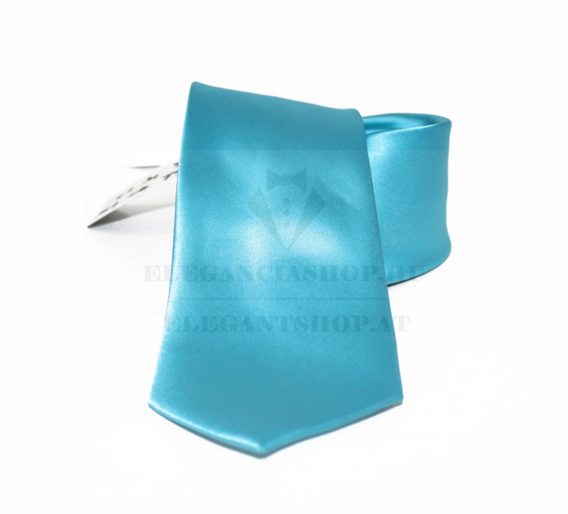 NM szatén nyakkendő - Tűrkíz