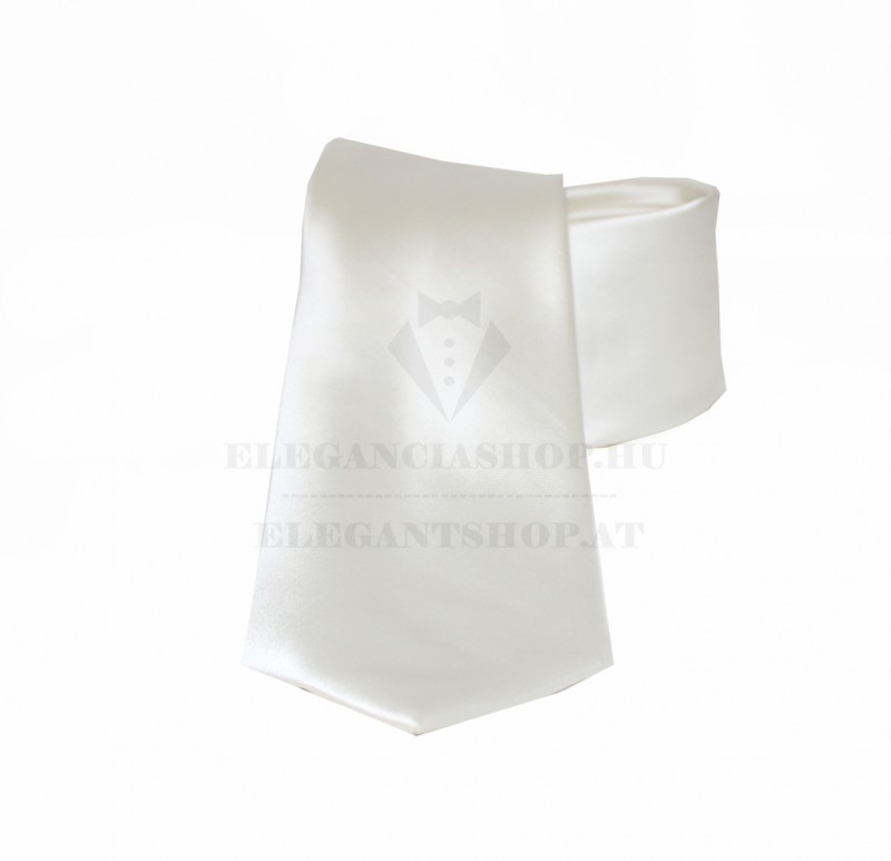 NM szatén nyakkendő - Ecru
