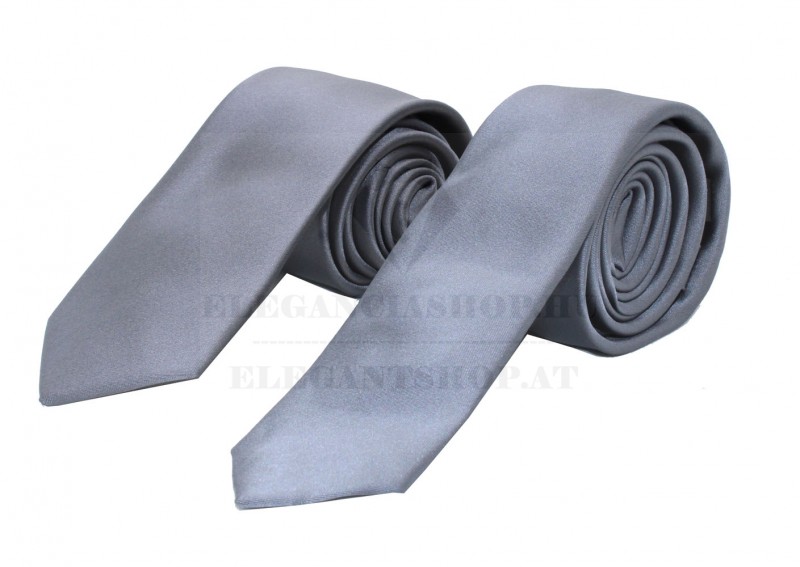 NM apa-fia slim nyakkendő szett - Grafit szürke