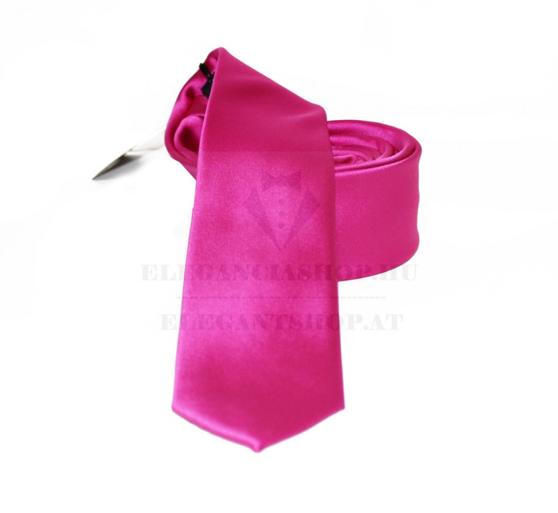 NM slim szatén nyakkendő - Pink