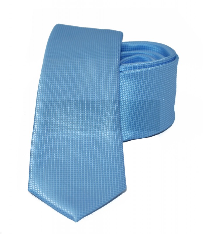 NM slim szövött nyakkendő - Világoskék