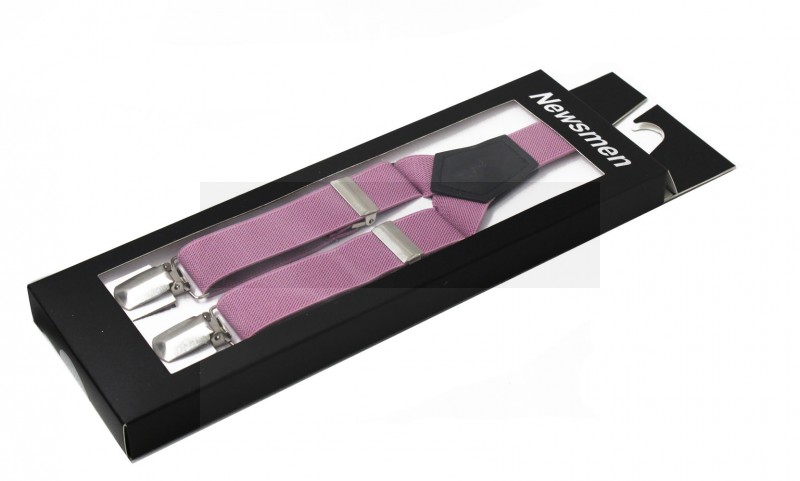 NM Díszdobozos unisex nadrágtartó - Lila