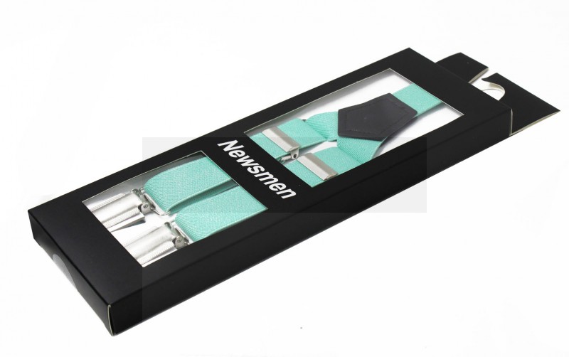 NM Díszdobozos unisex nadrágtartó - Menta