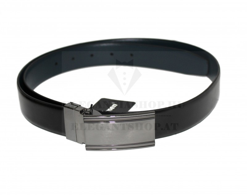 NM Férfi bőr öv - Fekete