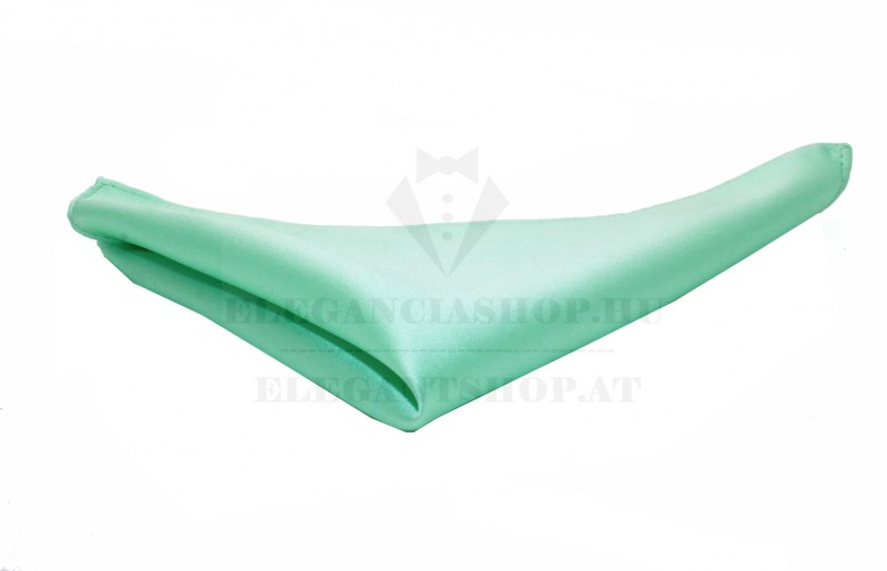 NM szatén díszzsebkendő - Menta