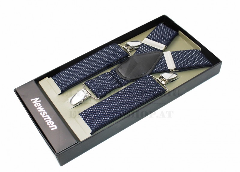 Férfi nadrágtartó - Mélykék