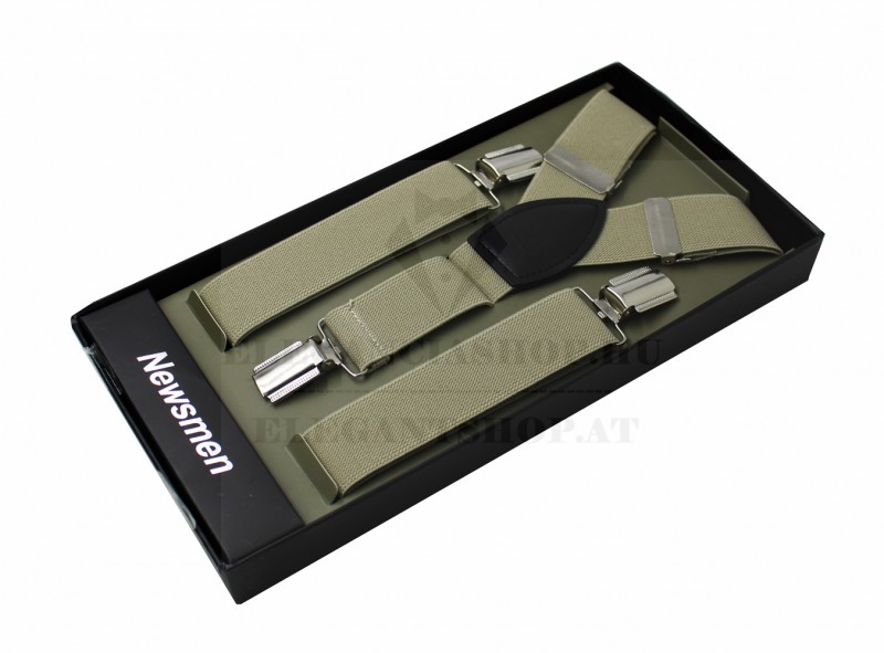 Férfi nadrágtartó - Bézs