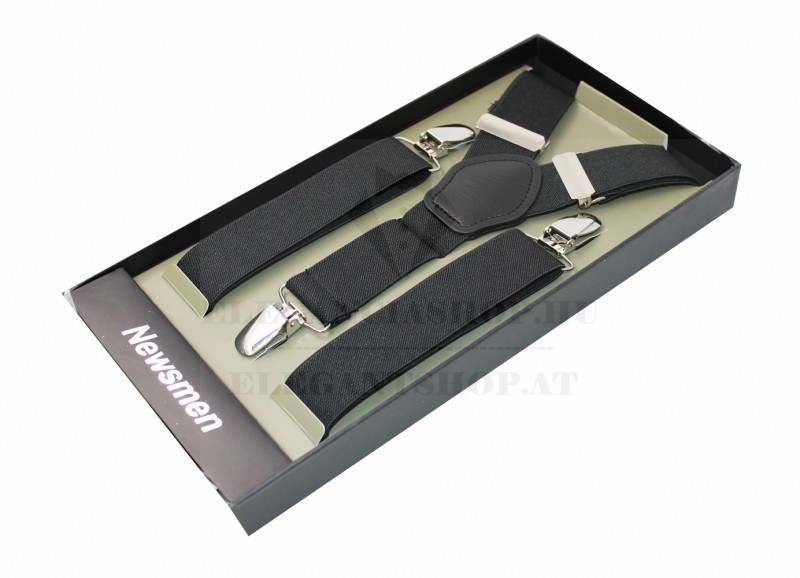 Férfi nadrágtartó - Fekete