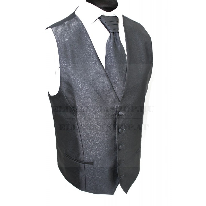 NM Alkalmi mellényszett - Grafit mintás