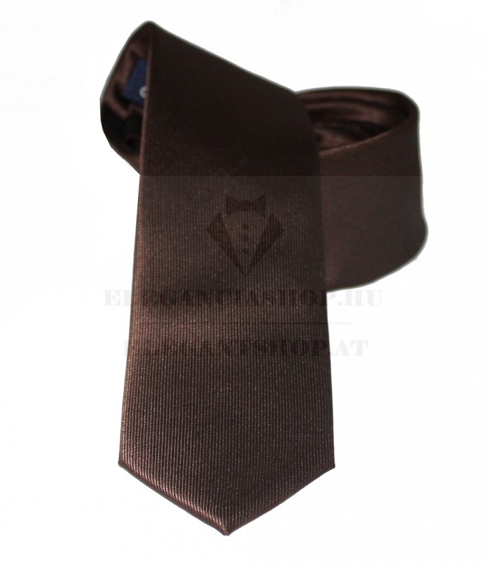 Goldenland slim nyakkendő - Sötétbarna
