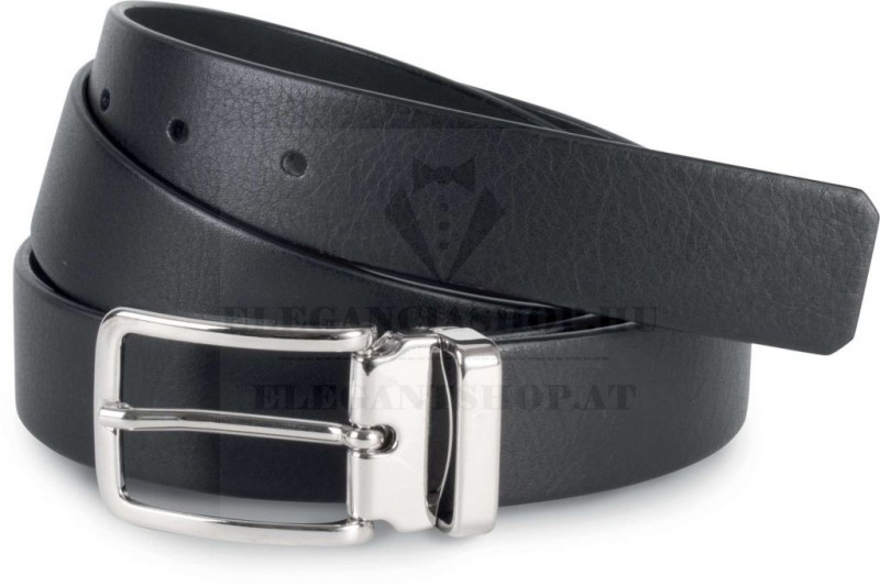 Prémium olasz marhabőr öv - Fekete