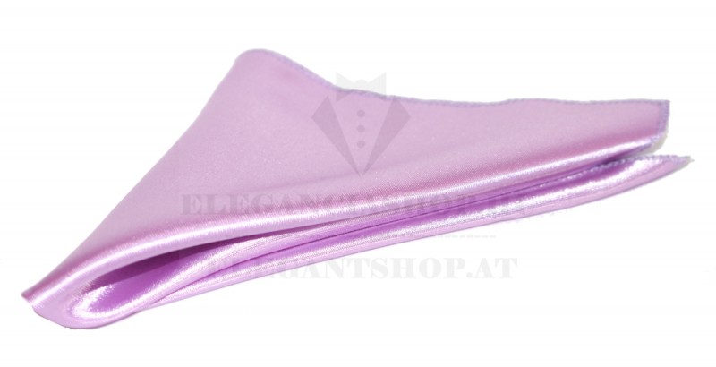 Vento szatén díszzsebkendő - Halványlila