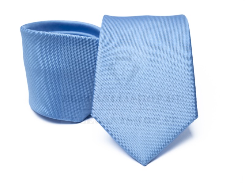 Prémium selyem nyakkendő - Világoskék