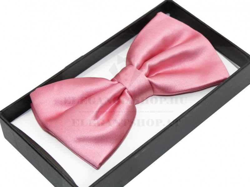NM Díszdobozos szatén csokornyakkendő - Rózsaszín