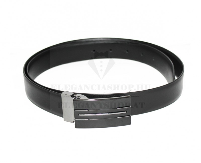 NM Férfi bőr öv - Fekete