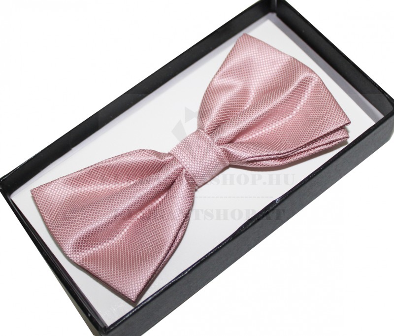 NM Díszdobozos csokornyakkendő - Púderrózsaszín
