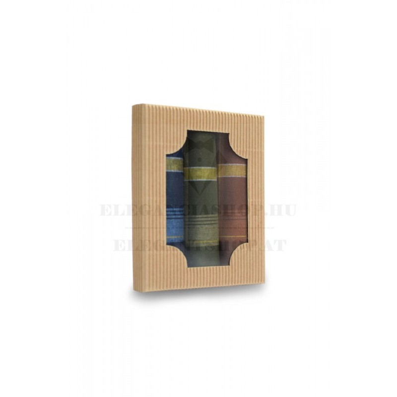 Férfi zsebkendő csomag - 3 db
