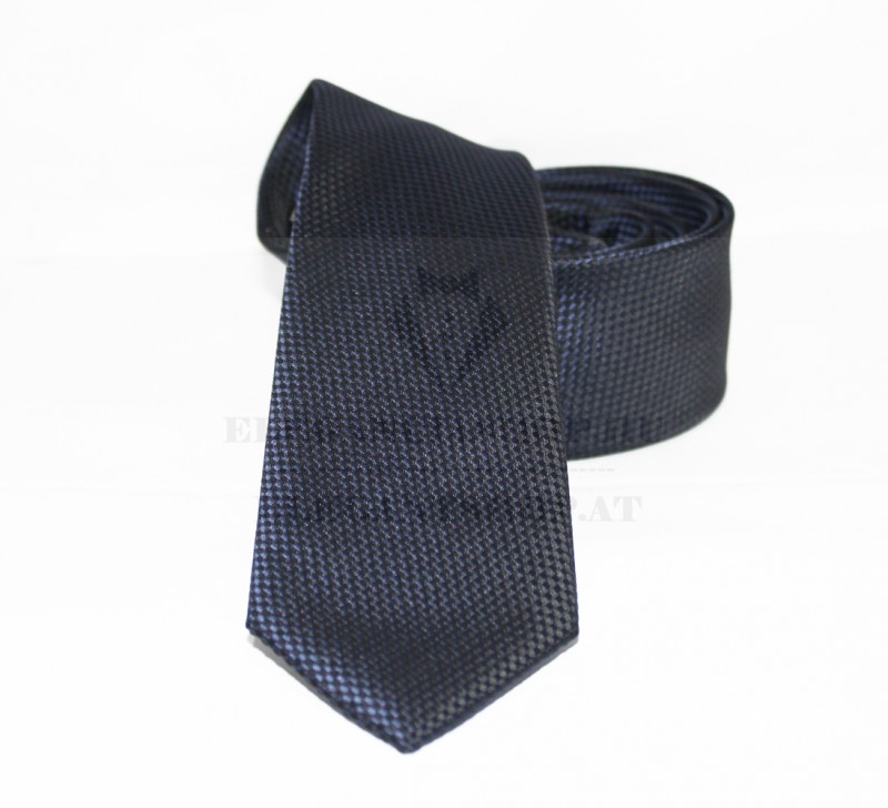 NM slim szövött nyakkendő - Sötétkék