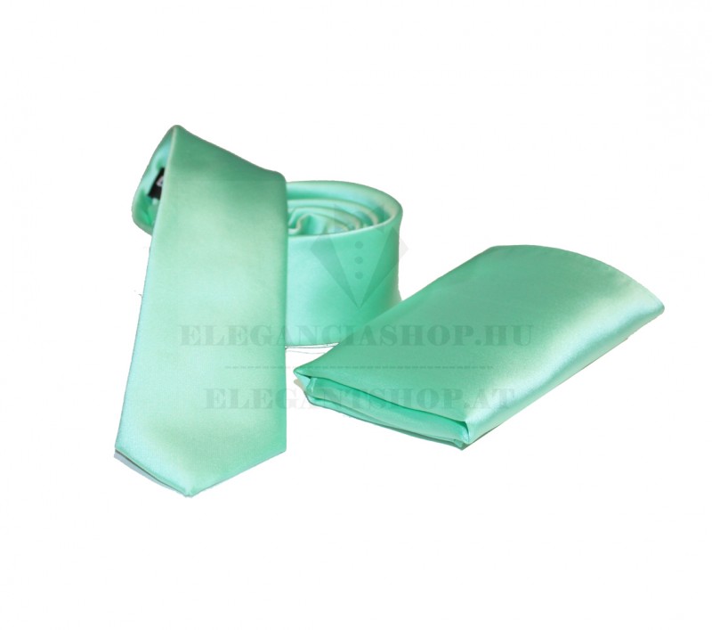 NM Slim szatén szett - Menta