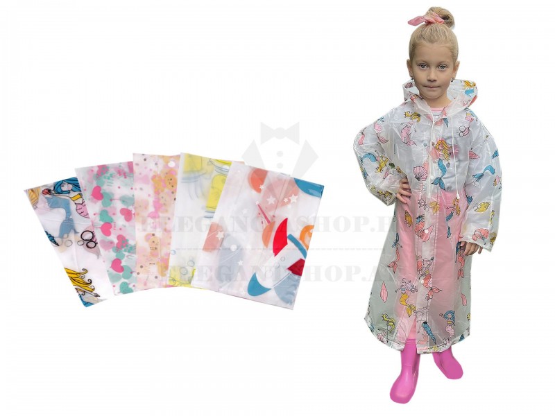 Gyerek figurás esőkabát