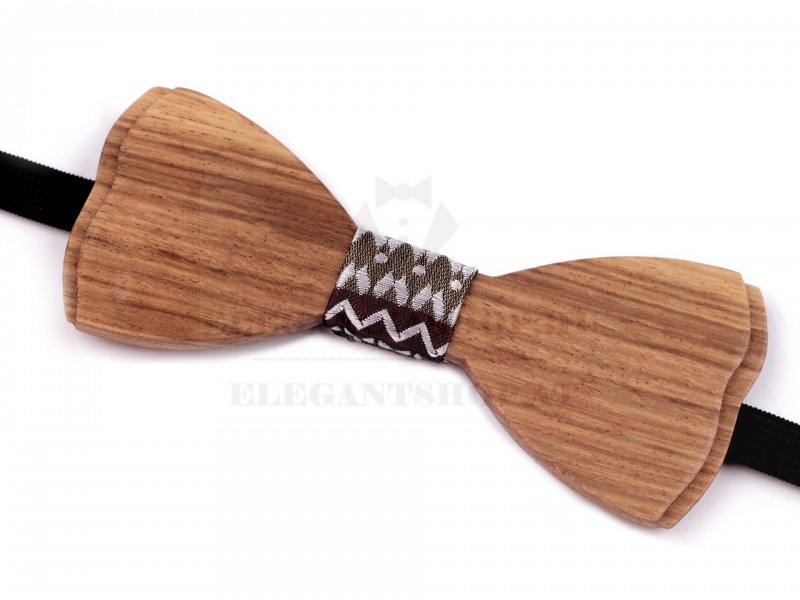 NM slim szövött nyakkendő - Púder mintás