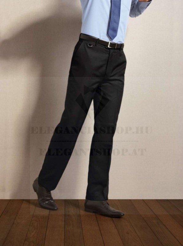 Férfi szövetnadrág - Fekete