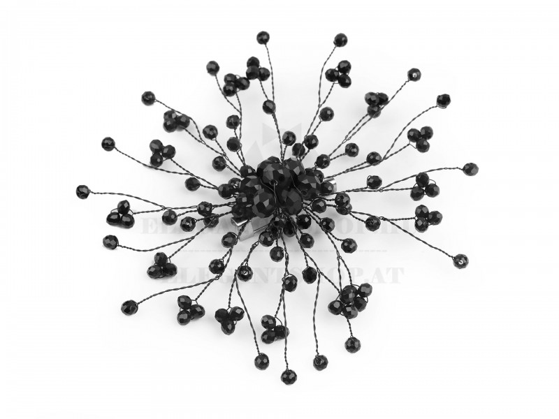 Bross csiszolt kövekkel kitűző