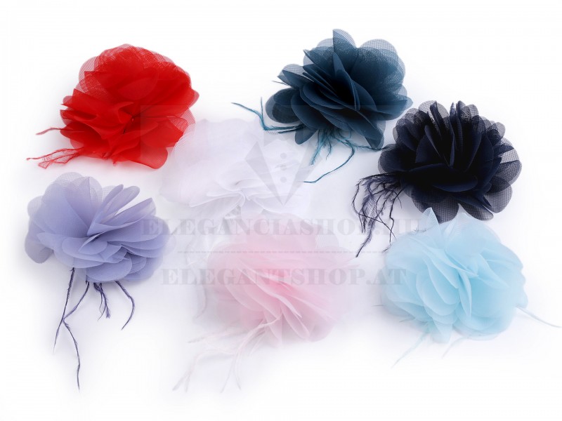 Sifon virág gyöngyökkel - 8-9 cm