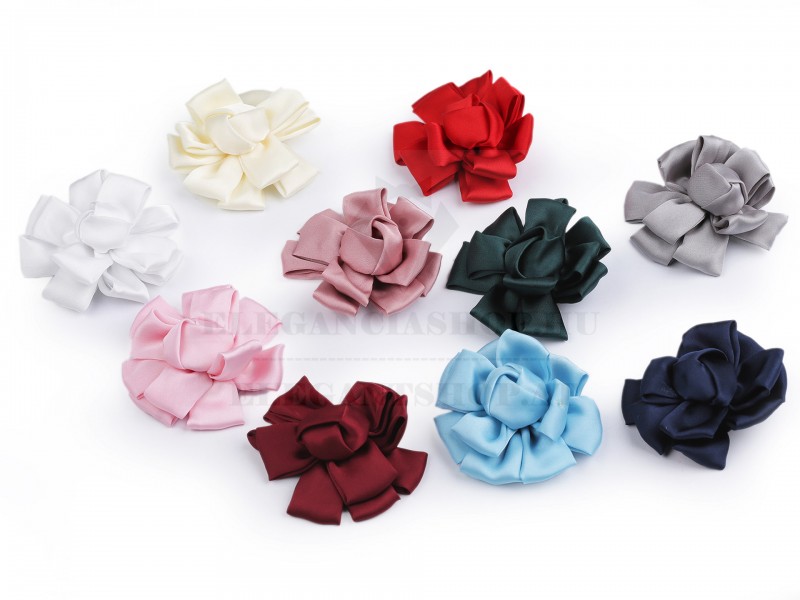 Szatén virág - 6,5 cm