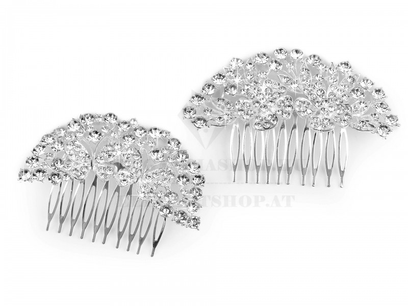 Hajfésű csiszolt kövekkel