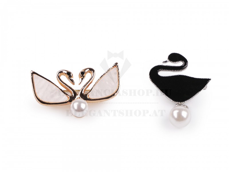 Bross gyöngyös hattyúval