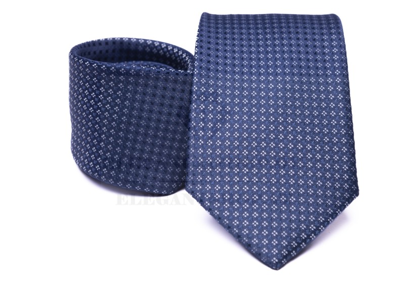 Prémium nyakkendő - Kék aprómintás