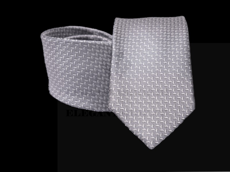 Prémium nyakkendő - Ezüst mintás