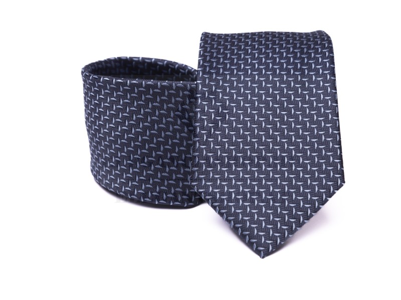 Prémium nyakkendő - Kék mintás