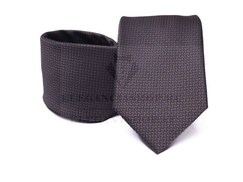 Prémium nyakkendő - Bordó aprómintás