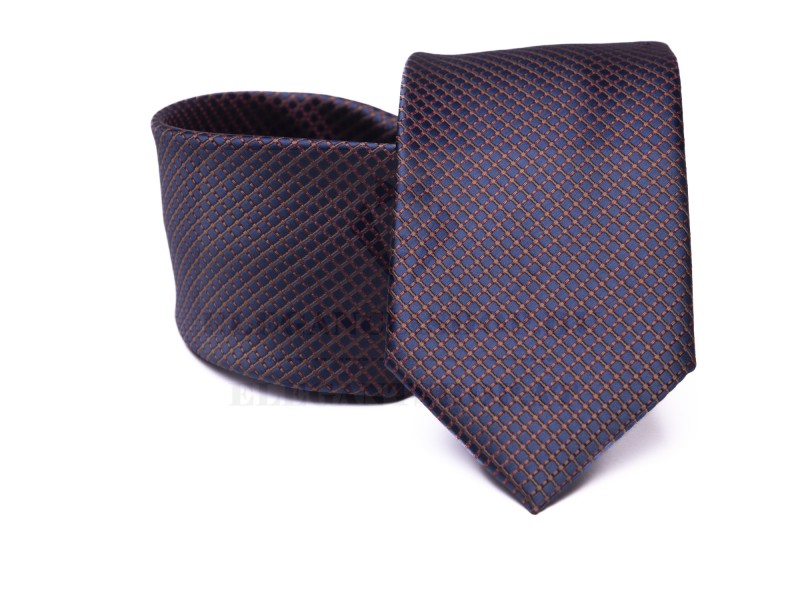 Prémium nyakkendő - Lila aprómintás