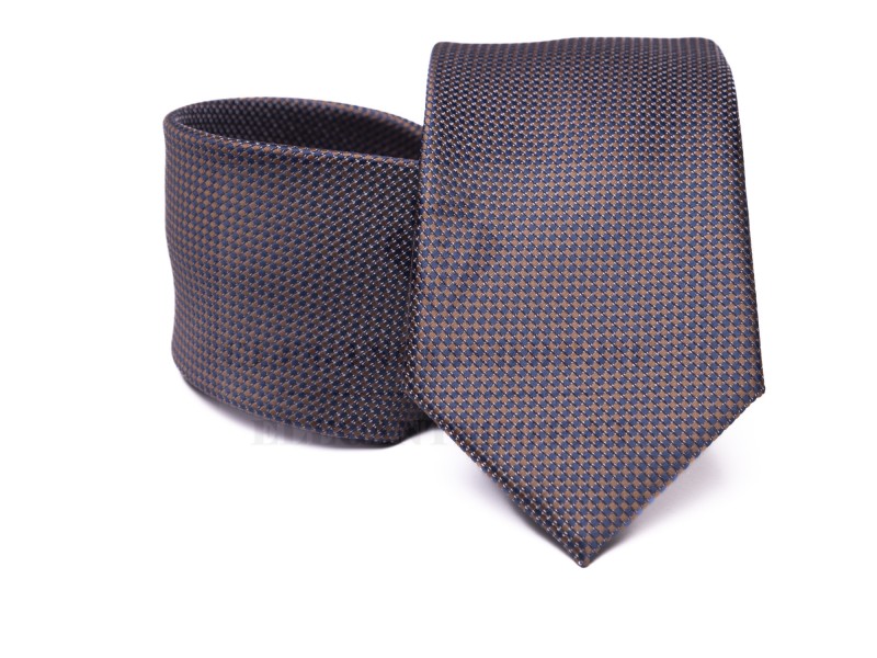 Prémium nyakkendő - Lila aprómintás