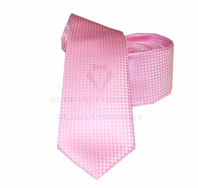 NM Állítható gyereknyakkendő - Piros-fekete kockás