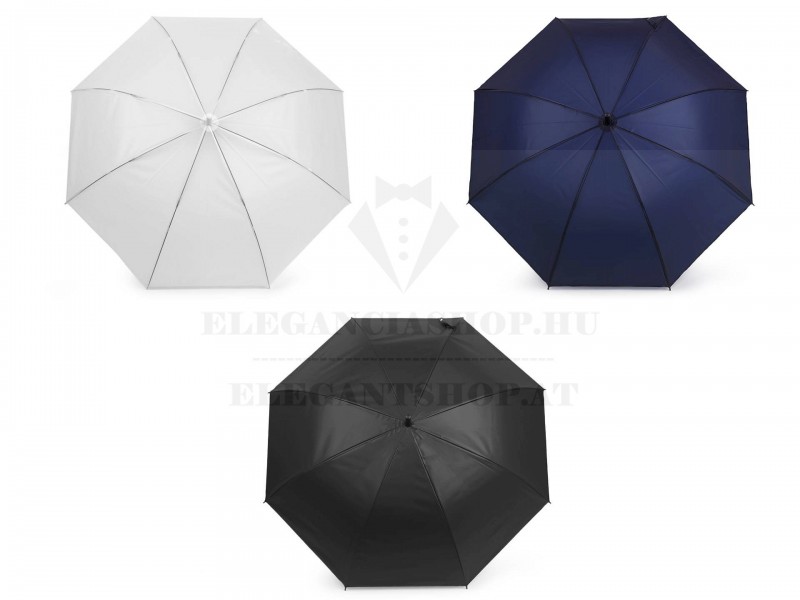 Unisex kilövős esernyő, gumírozott