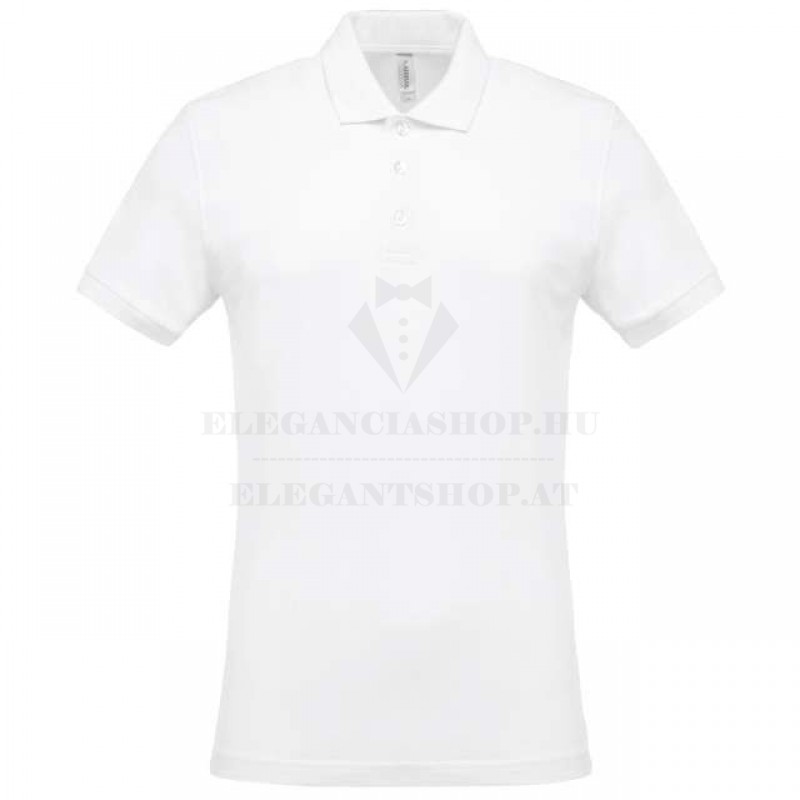 Newsmen férfi piké póló - Fehér