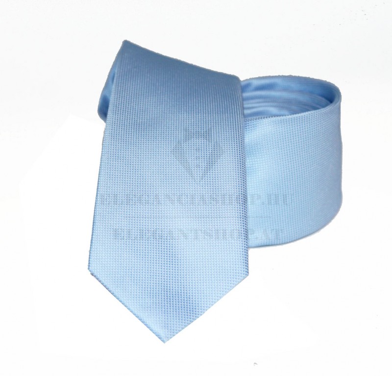 NM slim szövött nyakkendő - Világoskék