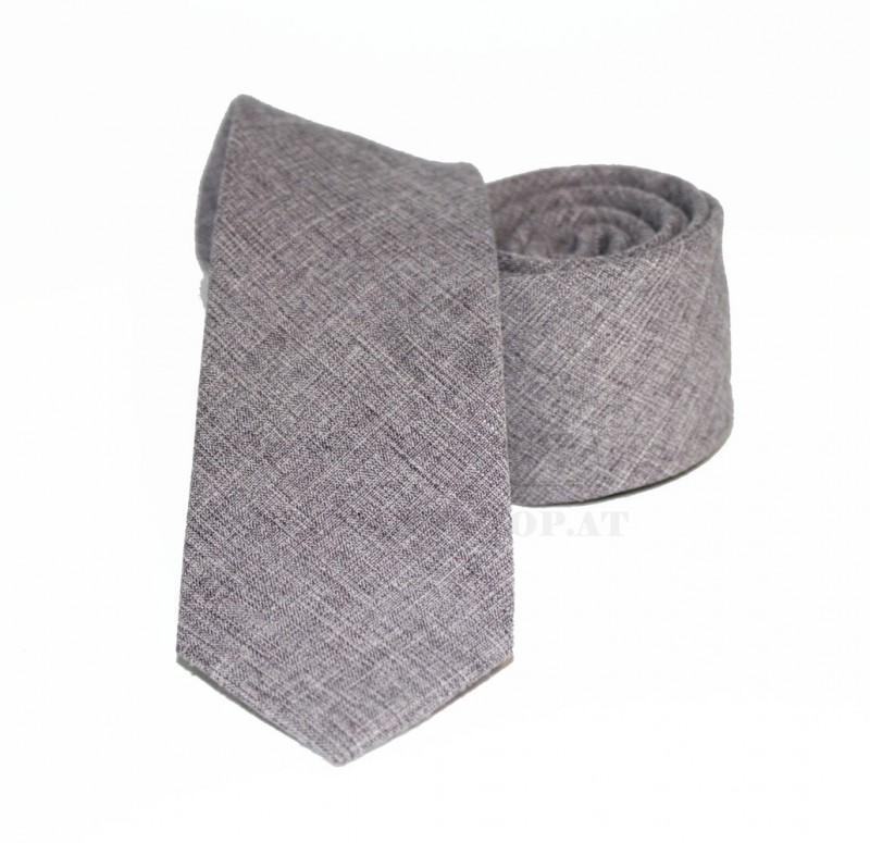 NM slim szövött nyakkendő - Szürke melír