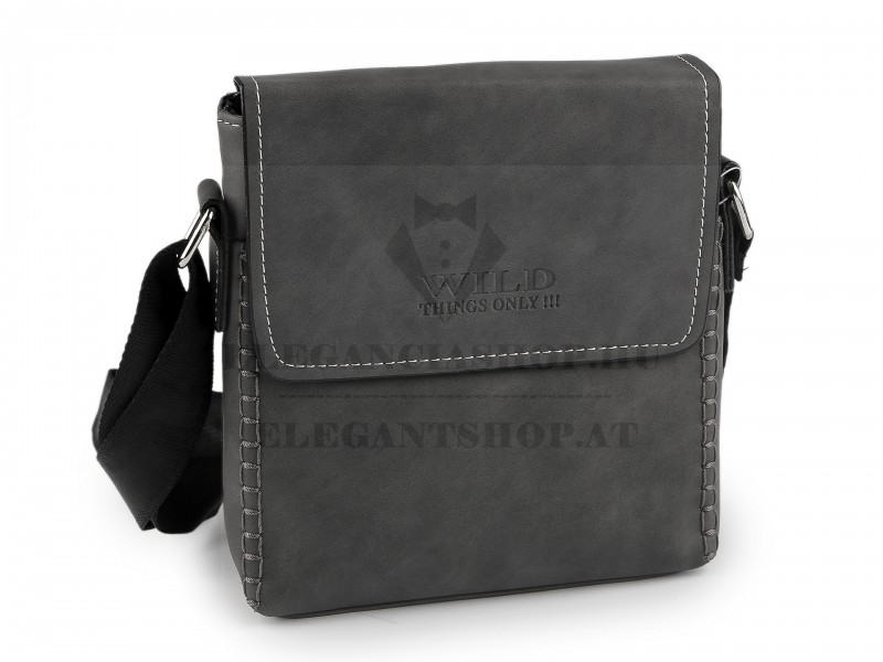 Férfi bokatáska crossbody - 19x20 cm