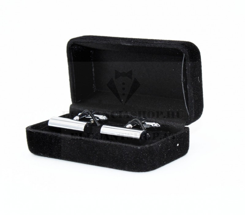 Mandzsettagomb díszdobozban - Ezüst