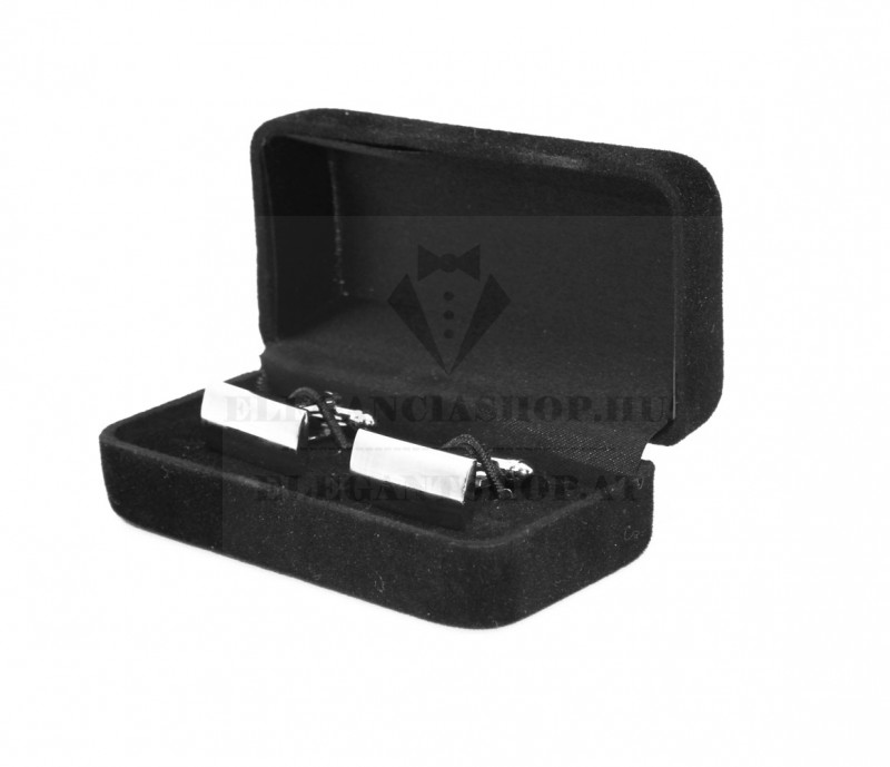 Mandzsettagomb díszdobozban - Ezüst