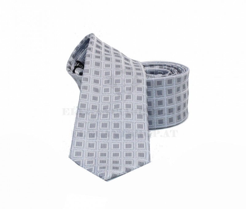 NM slim szövött nyakkendő - Ezüst